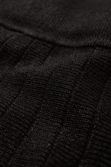 Donna - Gonna in maglia - nero