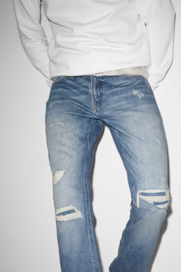 Pánské - CLOCKHOUSE - slim jeans - džíny - modré
