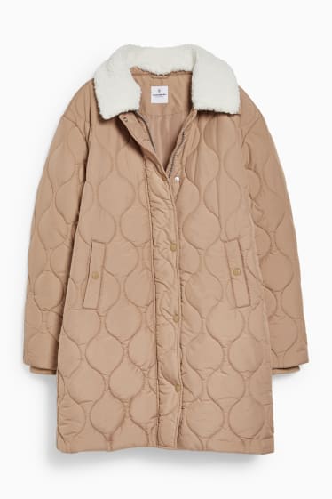 Teens & young adults - CLOCKHOUSE - quilted coat - beige