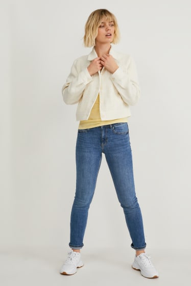 Donna - Jeans slim - vita media - jeans blu