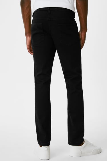 Hommes - Pantalon - slim fit - noir