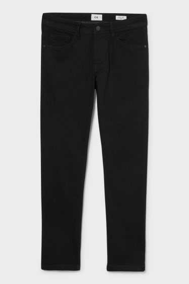 Hommes - Pantalon - slim fit - noir