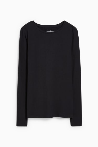 Damen - CLOCKHOUSE - Langarmshirt - schwarz