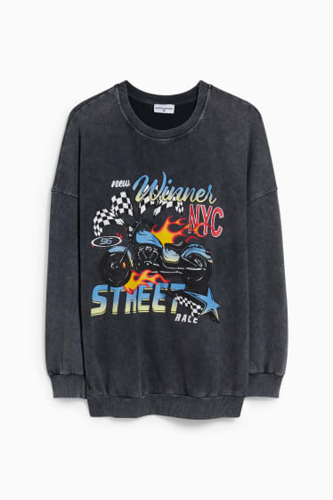 Femmes - CLOCKHOUSE - sweat - gris chiné