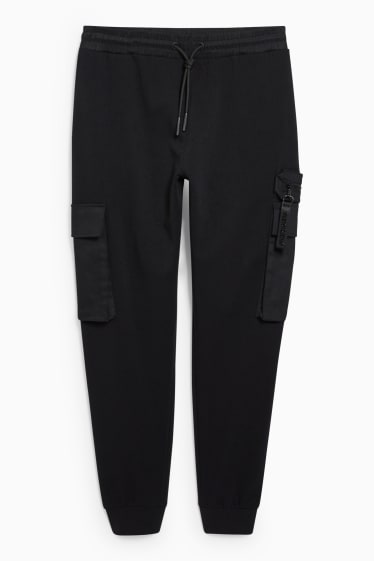 Hommes - CLOCKHOUSE - pantalon de jogging - noir