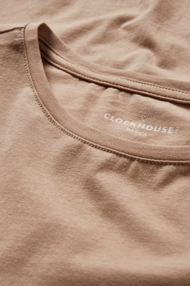 Teens & young adults - CLOCKHOUSE - long sleeve top - beige