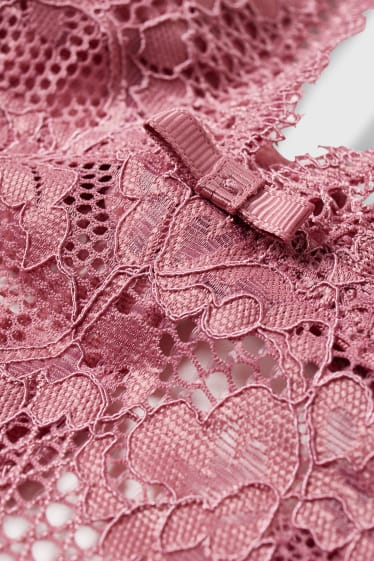 Femmes - Bralette - ampliforme - rose foncé
