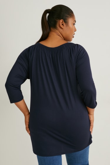 Femmes - T-shirt - bleu foncé