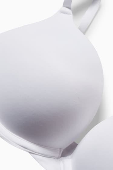 Women - Underwire bra - padded - push-up - white