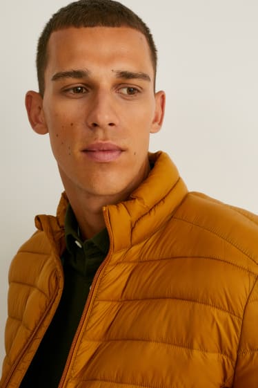 Herren - Steppjacke - havanna