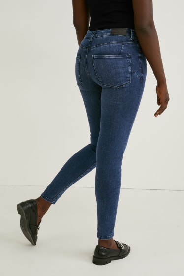 Femmes - Skinny jean - mid waist - jean galbant - LYCRA® - jean bleu