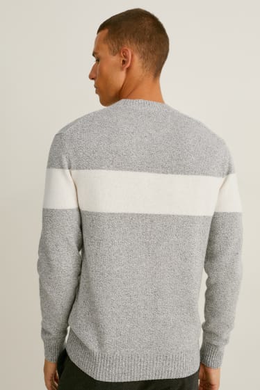 Men - Jumper - light gray-melange