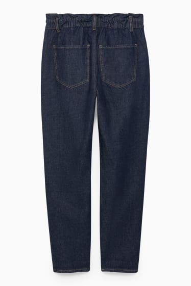 Dona - Tapered jeans - mid waist - LYCRA® - texà blau