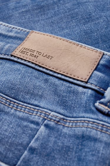 Damen - Slim Jeans - Mid Waist - Shaping Jeans - LYCRA® - jeansblau