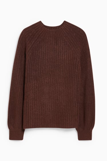 Femmes - CLOCKHOUSE - pull - marron foncé