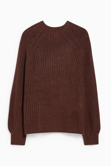 Femmes - CLOCKHOUSE - pull - marron foncé