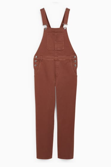 Teens & young adults - CLOCKHOUSE - dungarees - brown