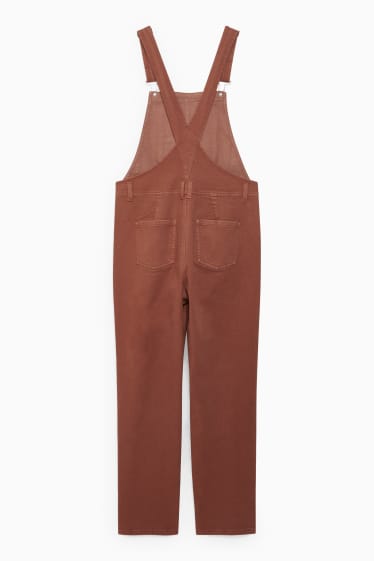 Teens & young adults - CLOCKHOUSE - dungarees - brown