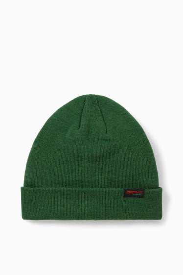 Men - Knitted hat - THERMOLITE® - green