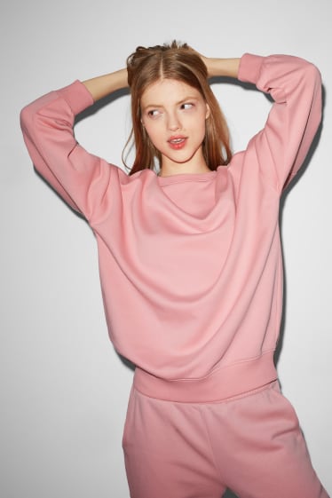 Ados & jeunes adultes - CLOCKHOUSE - sweat-shirt - rose