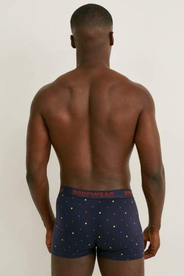 Heren - Set van 3 - trunks - LYCRA® - blauw