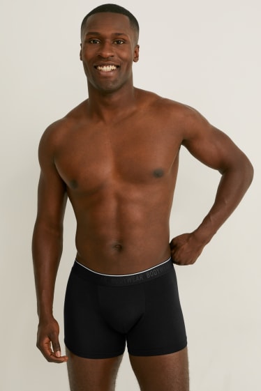 Hombre - Pack de 3 - trunks - Flex - LYCRA® - negro