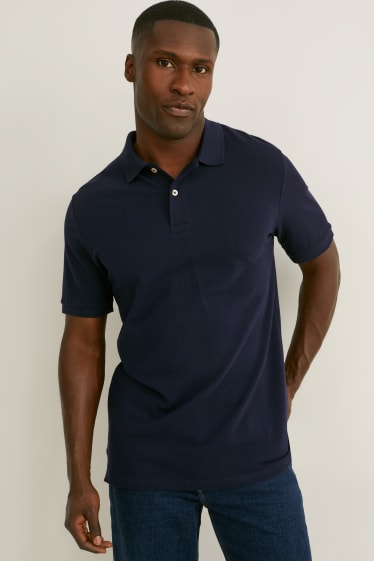 Men - Multipack of 2 - polo shirt - dark blue