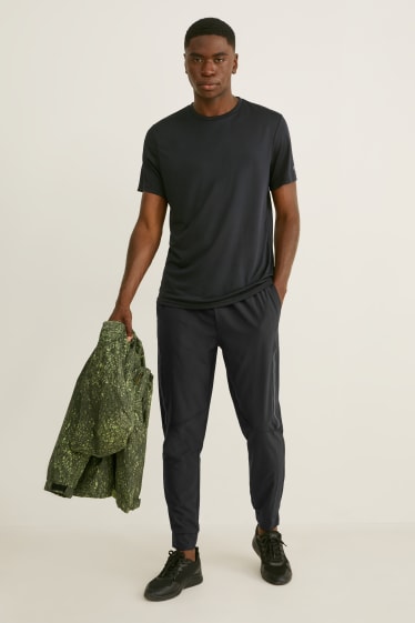 Hommes - Pantalon de jogging - Flex - 4 Way Stretch  - noir