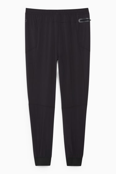 Men - Active joggers - Flex - 4 Way Stretch - black