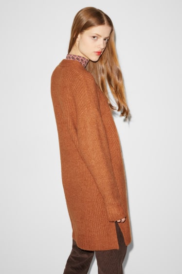 Damen - CLOCKHOUSE - Strickjacke - havanna