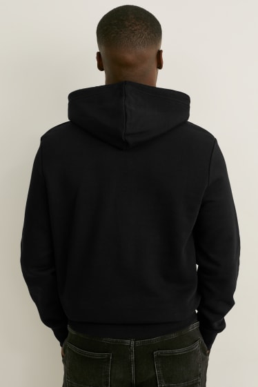 Heren - Set van 2 - hoodie - zwart