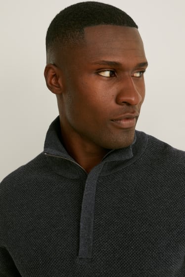 Men - Jumper - anthracite