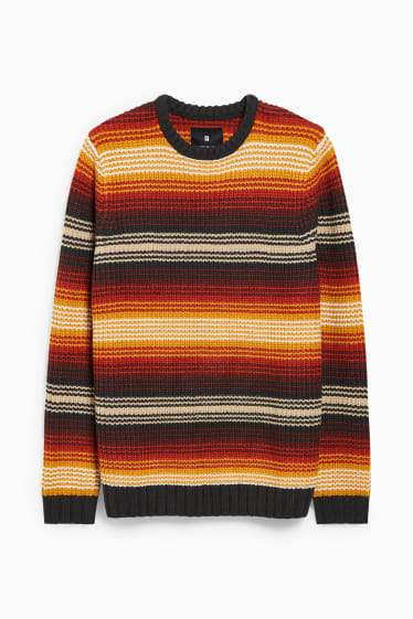 Bărbați - CLOCKHOUSE - pulover - cu dungi - multicolor