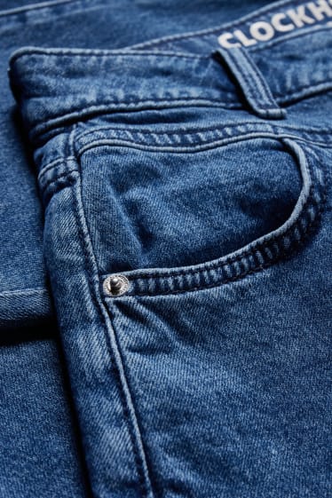 Kobiety - CLOCKHOUSE - balloon jeans - wysoki stan - dżins-niebieski