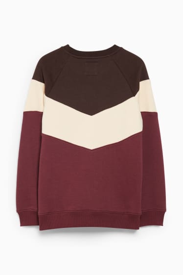 Kinder - Sweatshirt - genderneutral - bordeaux