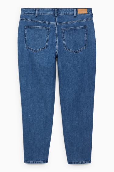 Ados & jeunes adultes - CLOCKHOUSE - mom jean - high-waist - jean bleu