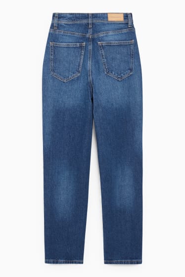 Femei - CLOCKHOUSE - mom jeans - talie înaltă - denim-albastru