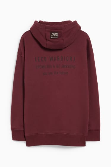 Kinder Jungen - Hoodie - genderneutral - bordeaux