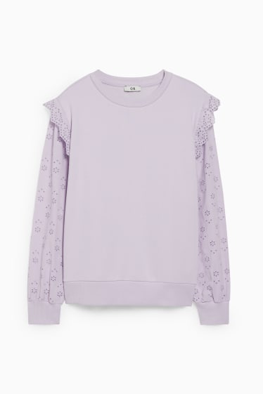 Women - Sweatshirt - lilac