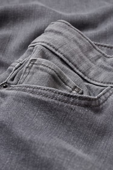 Dámské - Slim jeans - mid waist - LYCRA® - džíny - šedé