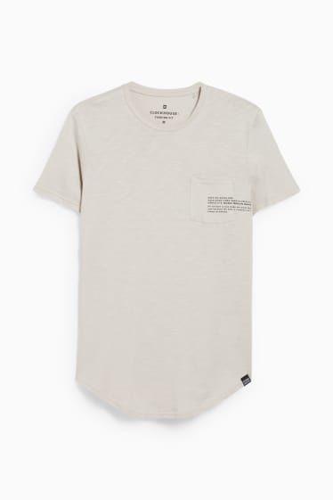 Hommes - CLOCKHOUSE - T-shirt - taupe