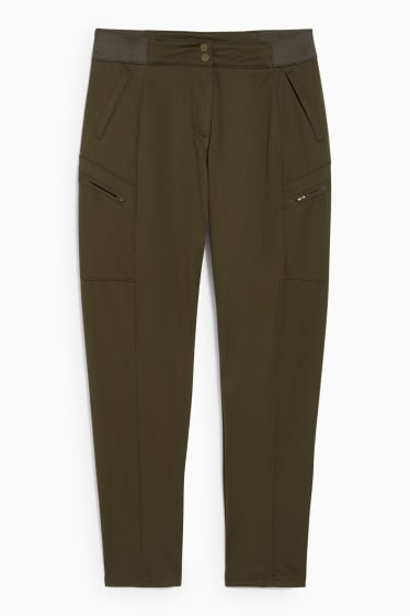 Donna - Pantaloni da trekking - verde scuro