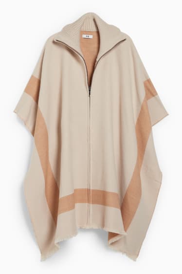 Women - Poncho - havanna