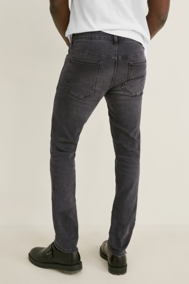 Pánské - Skinny jeans - LYCRA® - šedá
