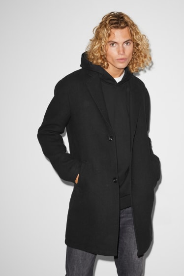 Men - CLOCKHOUSE - coat - black