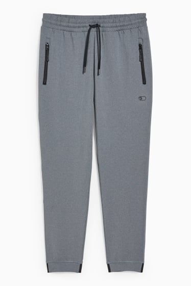Hommes - Pantalon de jogging  - gris chiné