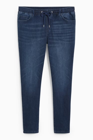 Dames - Relaxed jeans - mid waist - jeanslichtblauw