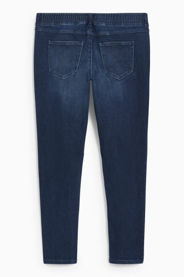 Dámské - Relaxed jeans - mid waist - džíny - světle modré