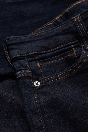 Kobiety - Straight jeans - średni stan - LYCRA® - dżins-ciemnoniebieski