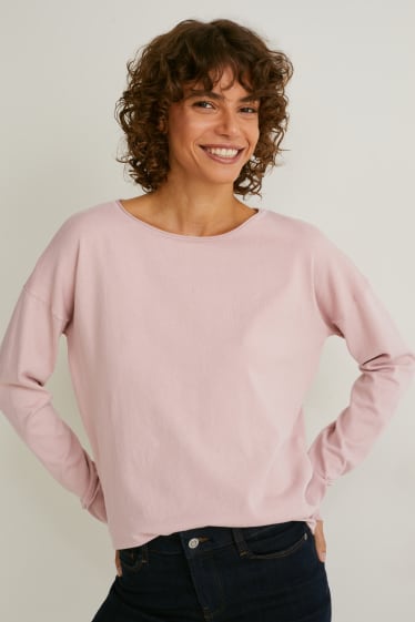 Femmes - Pull - rose